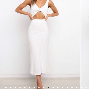 Petal + Pup Apollo Dress in White. New with Tags. Size 4.